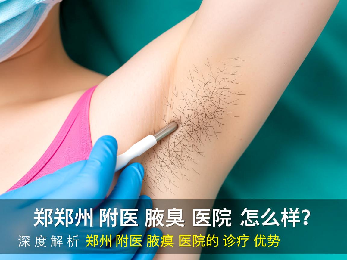 郑州附医腋臭医院怎么样？深度解析郑州附医腋臭医院的诊疗优势