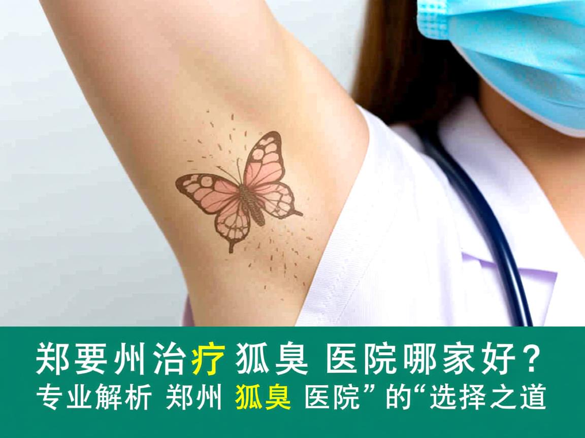 郑州治疗狐臭医院哪家好？专业解析郑州狐臭医院的选择之道