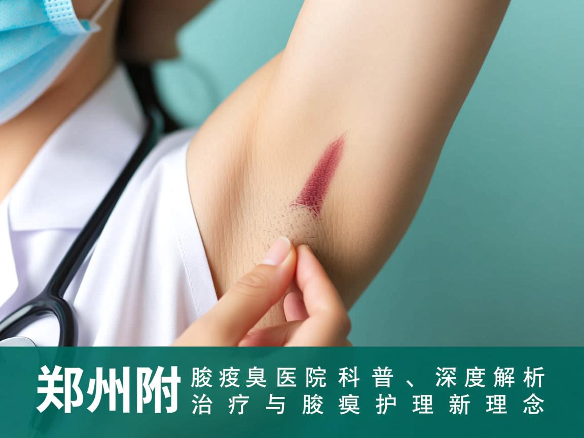 郑州附医腋臭医院科普，深度解析腋臭治疗与腋臭护理新理念