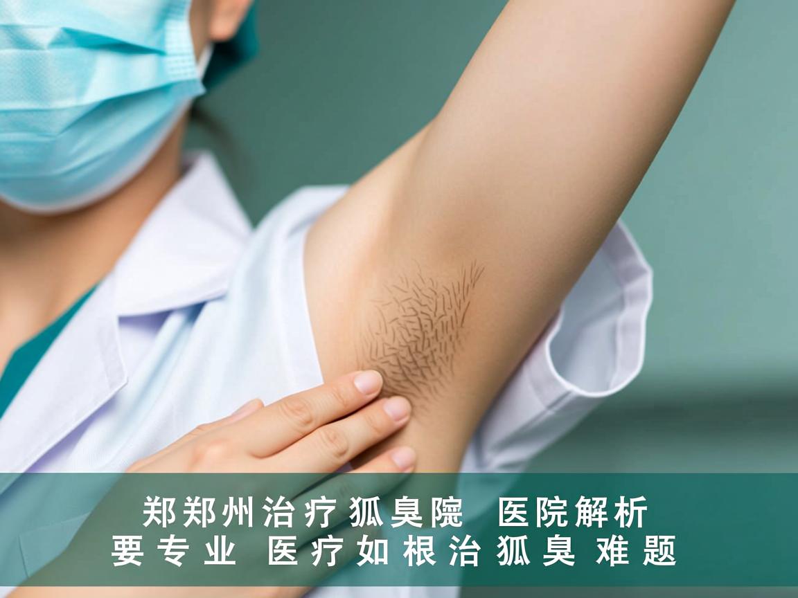 郑州治疗狐臭医院解析，专业医院如何根治狐臭难题