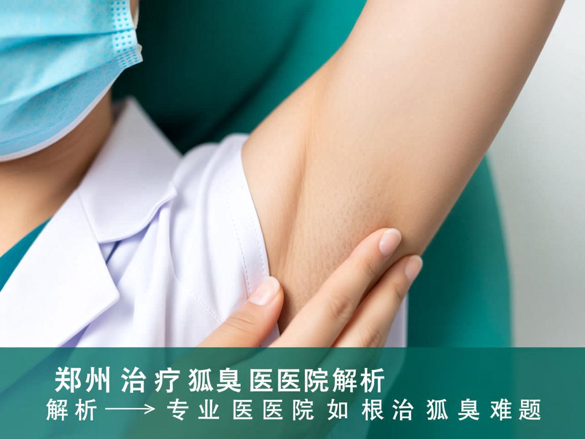 郑州治疗狐臭医院解析，专业医院如何根治狐臭难题