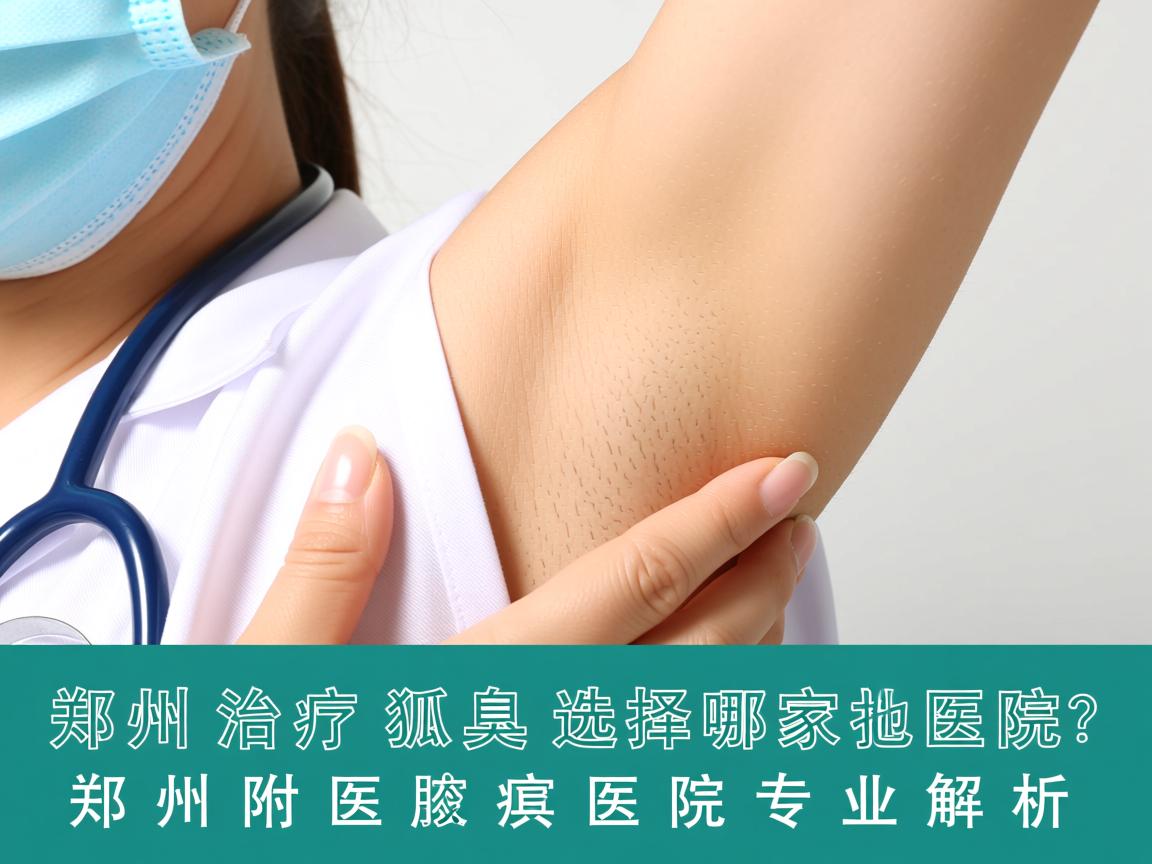 郑州治疗狐臭选择哪家医院？郑州附医腋臭医院专业解析