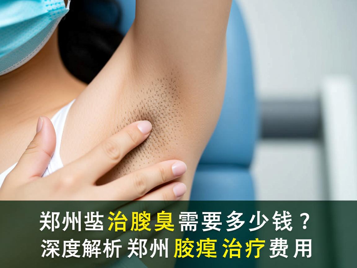 郑州治腋臭需要多少钱？深度解析郑州腋臭治疗费用