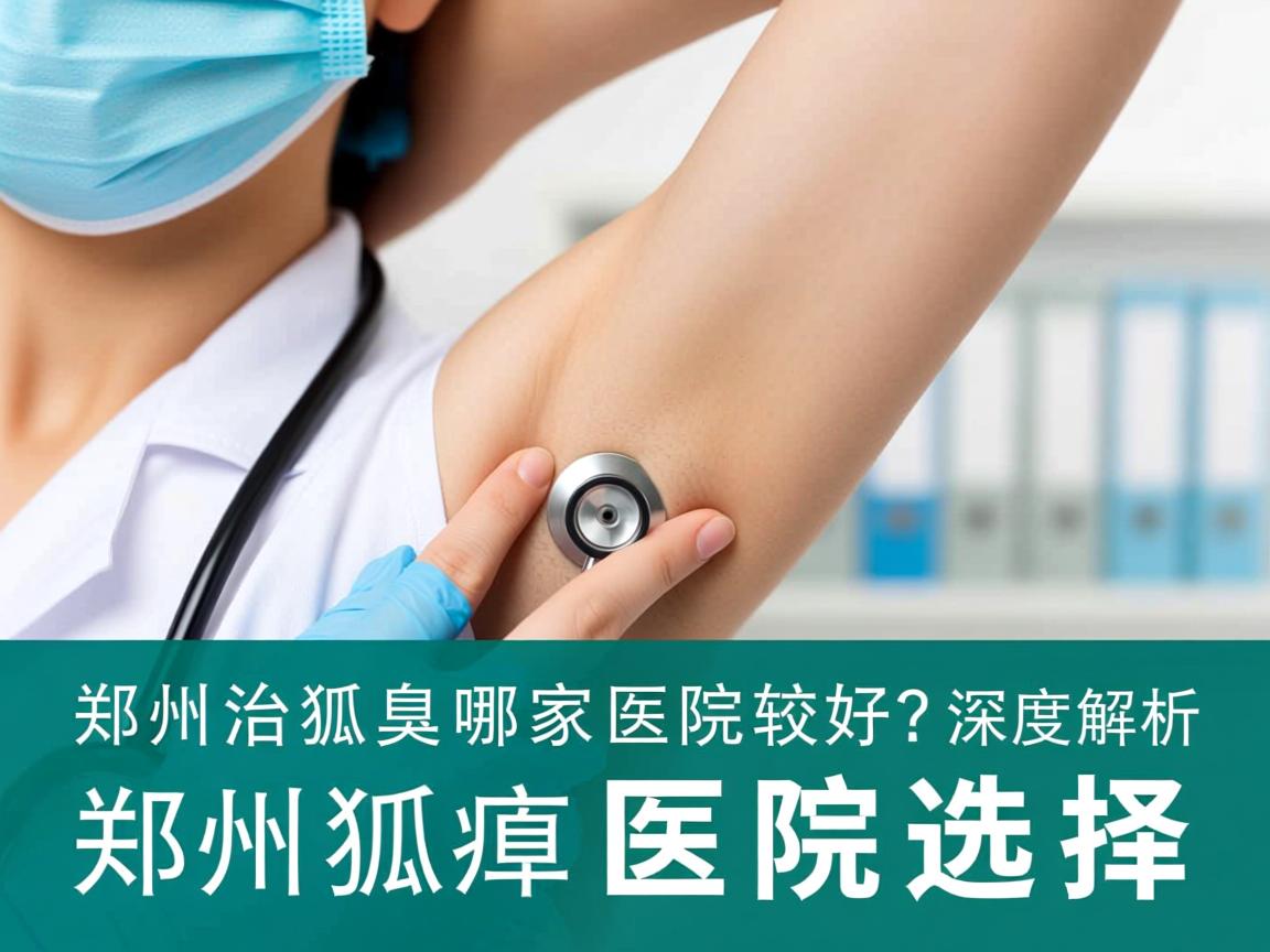 郑州治狐臭哪家医院较好？深度解析郑州狐臭医院选择