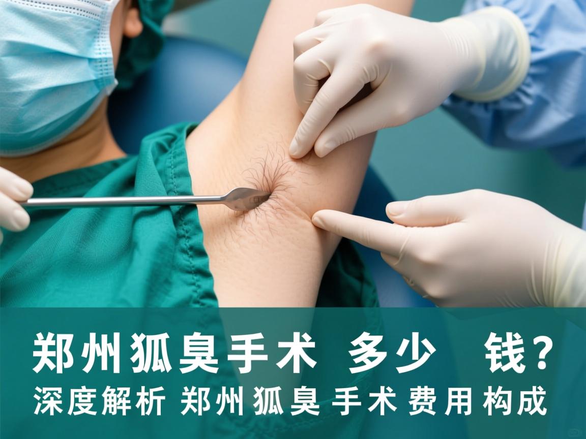 郑州狐臭手术多少钱？深度解析郑州狐臭手术费用构成