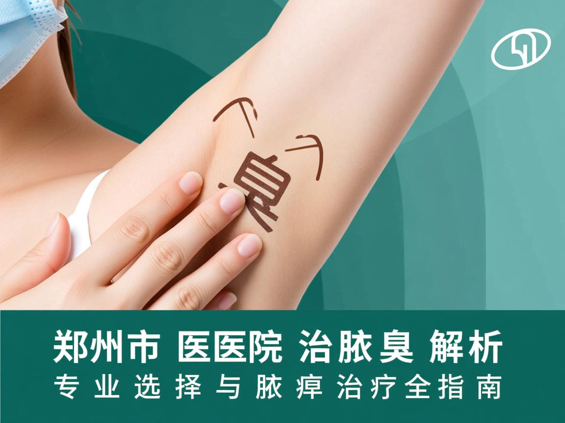 郑州市医院治腋臭解析，专业选择与腋臭治疗全指南
