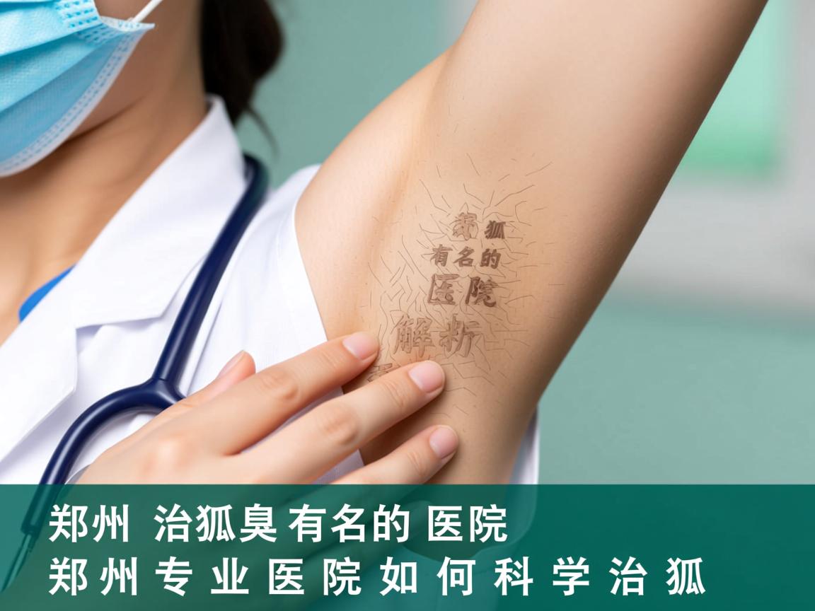 郑州治狐臭有名的医院解析，郑州专业医院如何科学治狐臭