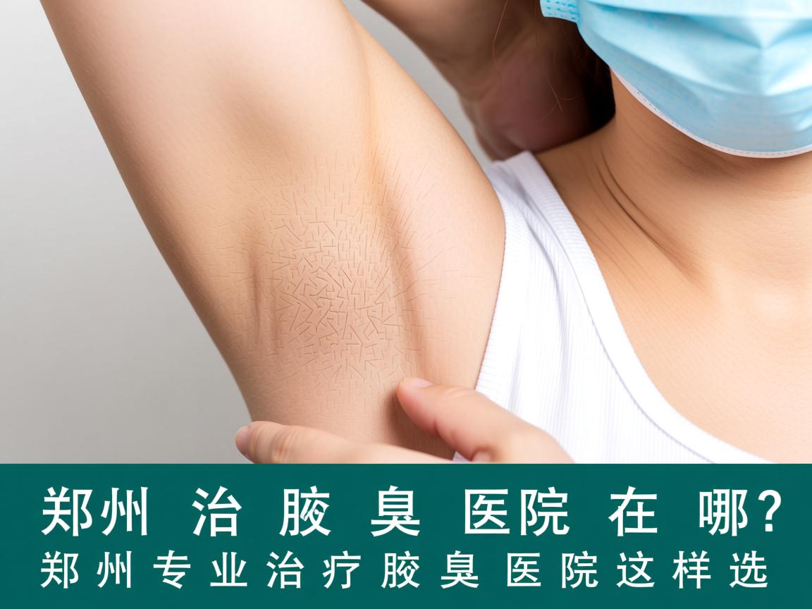 郑州治疗腋臭医院在哪？郑州专业治疗腋臭医院这样选