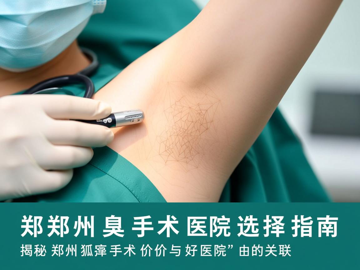 郑州狐臭手术医院选择指南,揭秘郑州狐臭手术价格与好医院的关联 郑州狐臭手术医院选择指南,揭秘郑州狐臭手术价格与好医院的关联