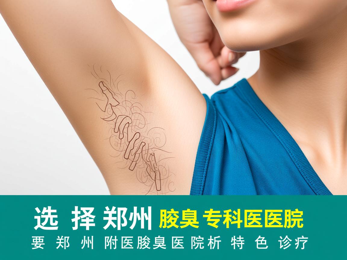 选择郑州腋臭专科医院，解析郑州附医腋臭医院的特色诊疗