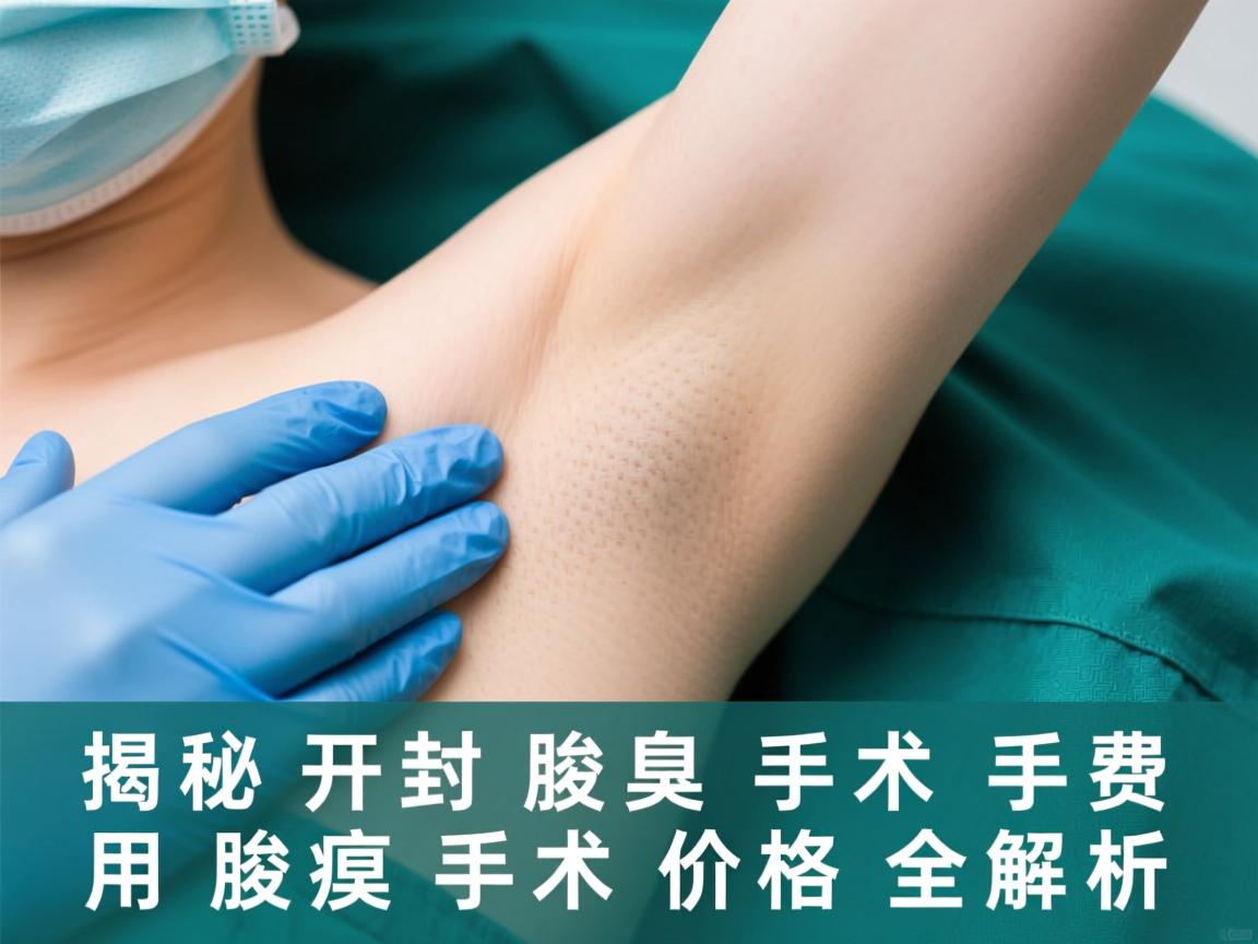 揭秘开封腋臭手术费用,腋臭手术价格全解析 揭秘开封腋臭手术费用,腋臭手术价格全解析