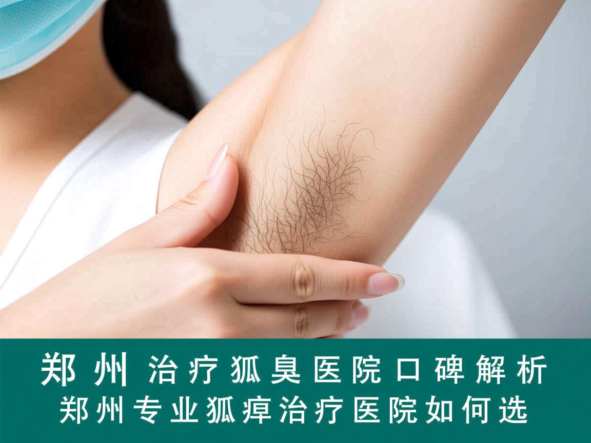 郑州治疗狐臭医院口碑解析，郑州专业狐臭治疗医院如何选