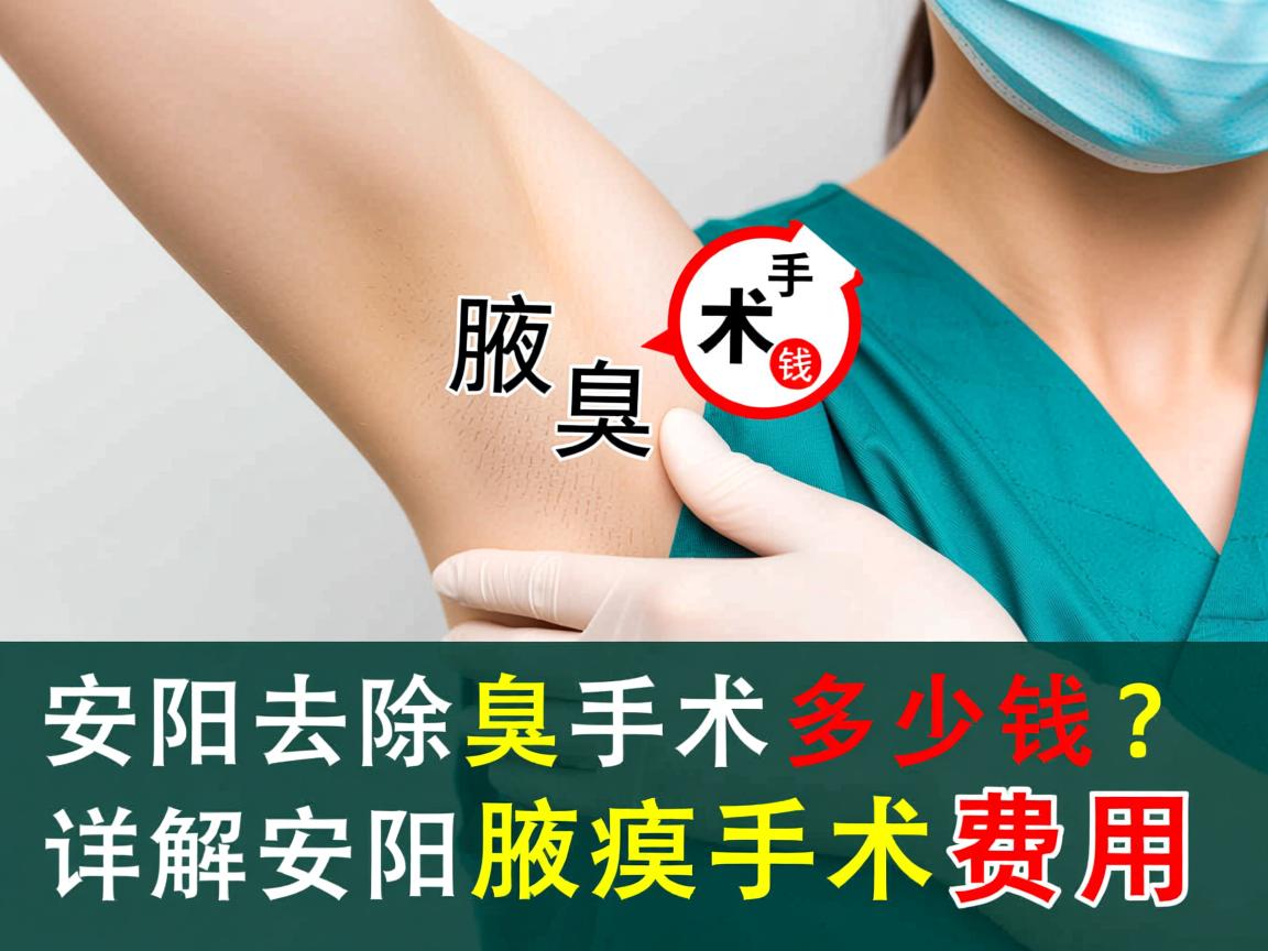 安阳去除腋臭手术多少钱?详解安阳腋臭手术费用 安阳去除腋臭手术多少钱?详解安阳腋臭手术费用