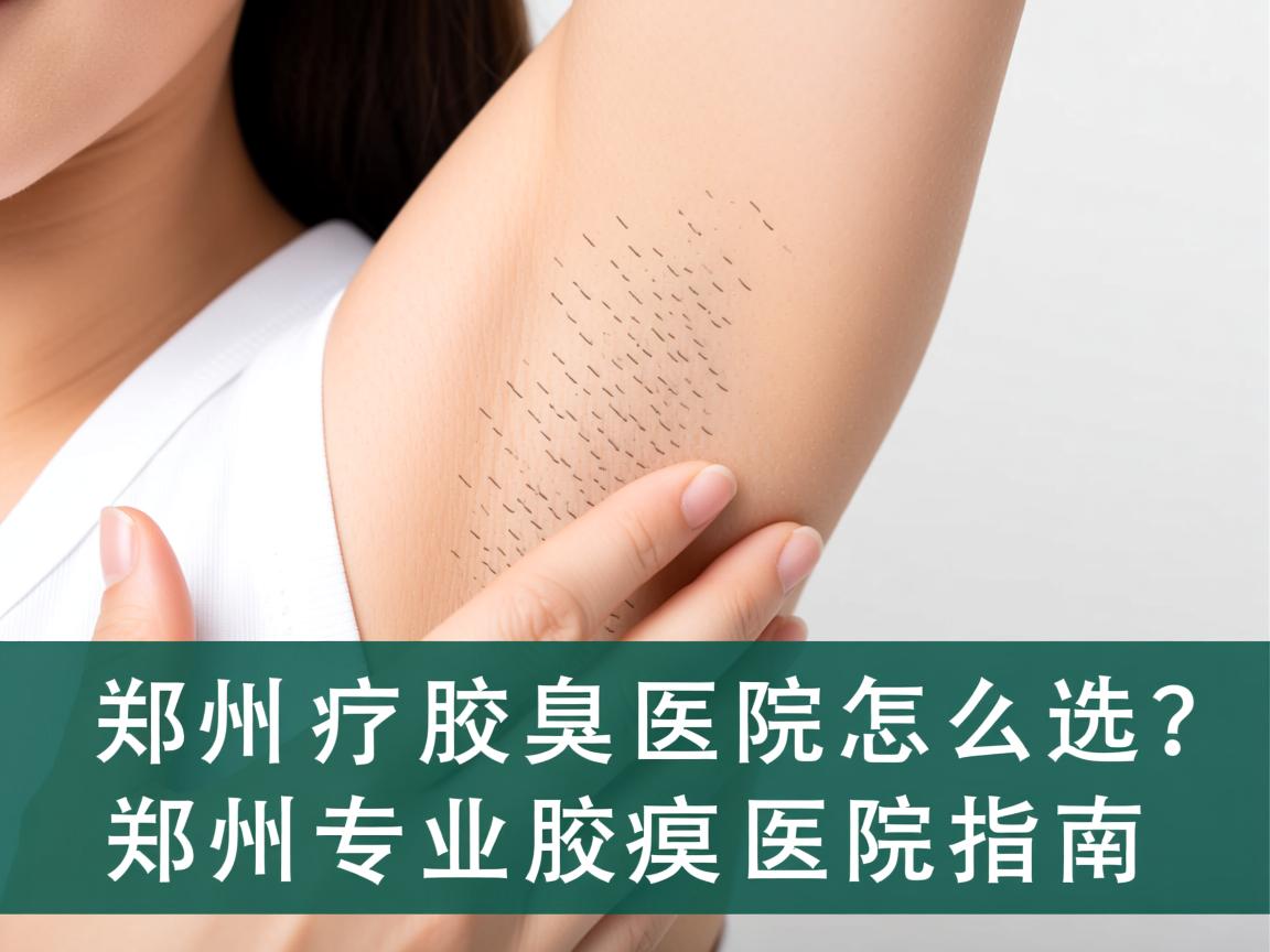 郑州治疗腋臭医院怎么选？郑州专业腋臭医院指南
