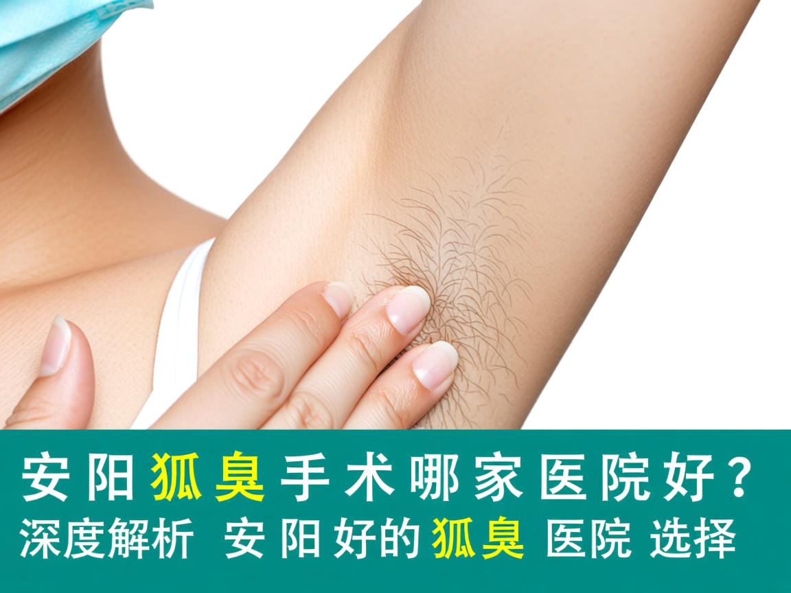 安阳狐臭手术哪家医院好？深度解析安阳好的狐臭医院选择