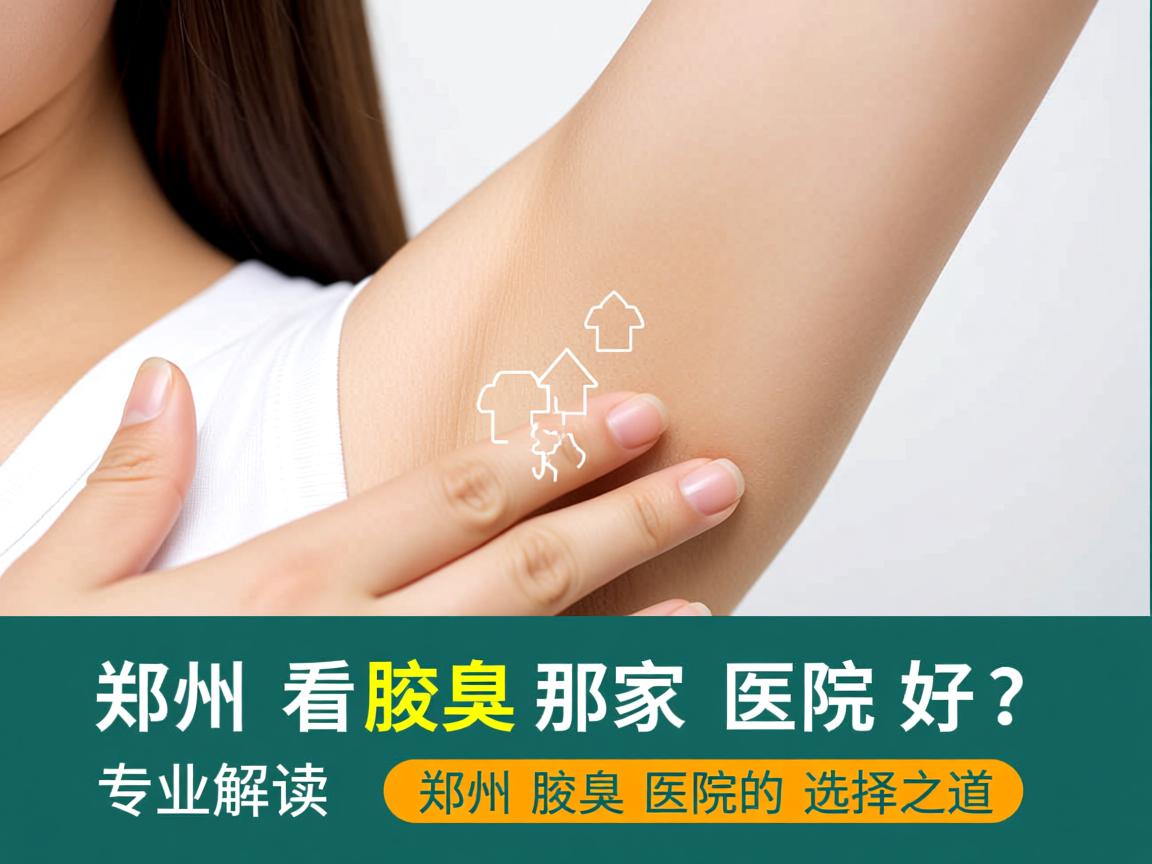 郑州看腋臭那家医院好？专业解读郑州腋臭医院的选择之道