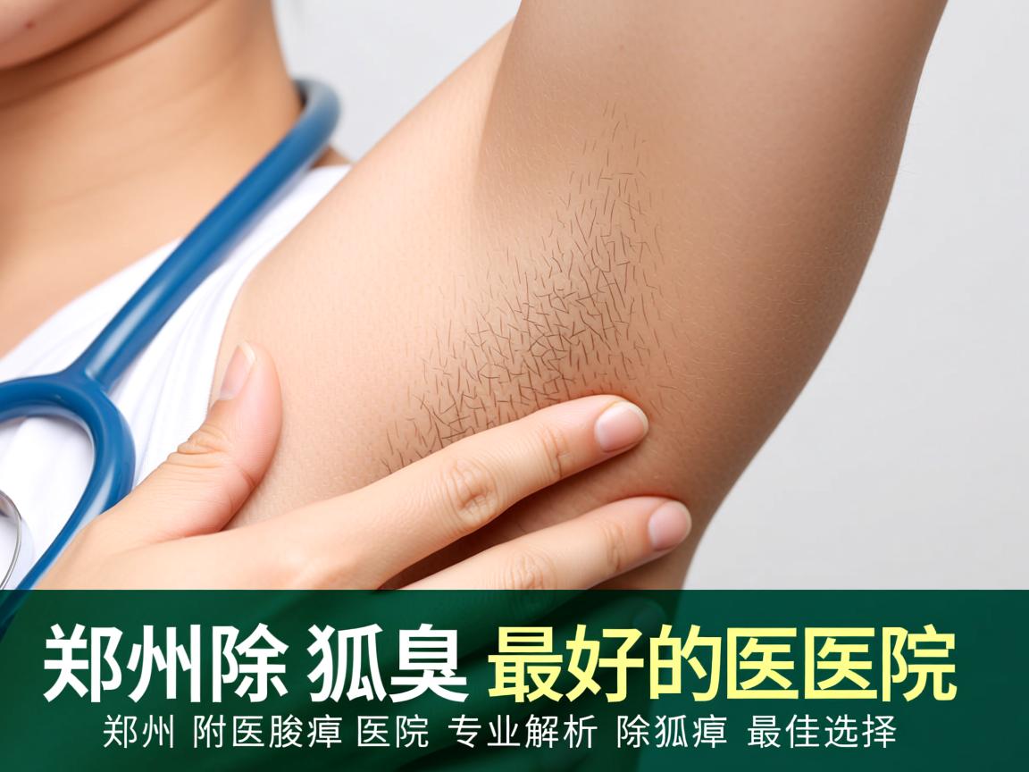 郑州除狐臭最好的医院，郑州附医腋臭医院专业解析除狐臭最佳选择