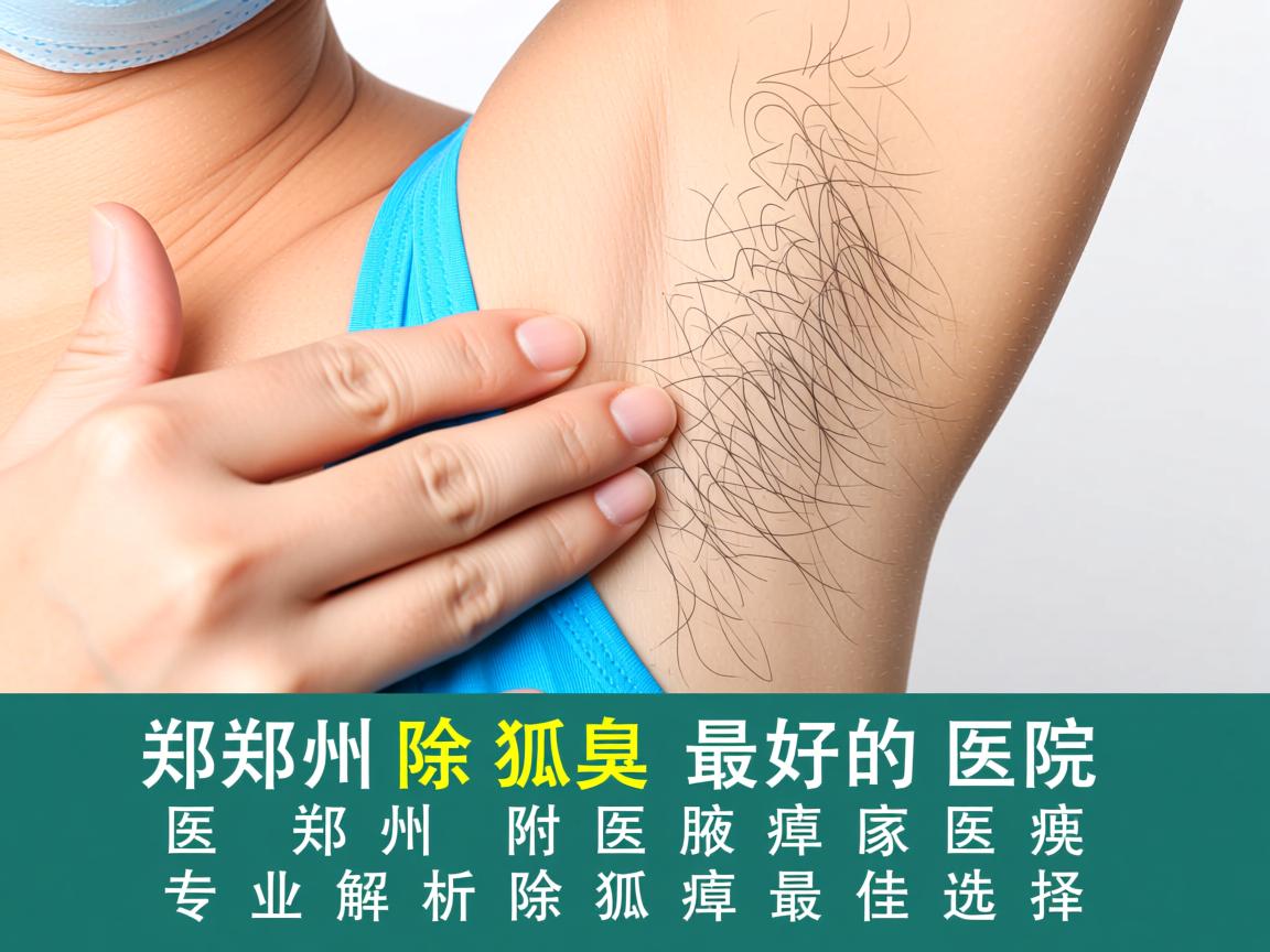 郑州除狐臭最好的医院，郑州附医腋臭医院专业解析除狐臭最佳选择