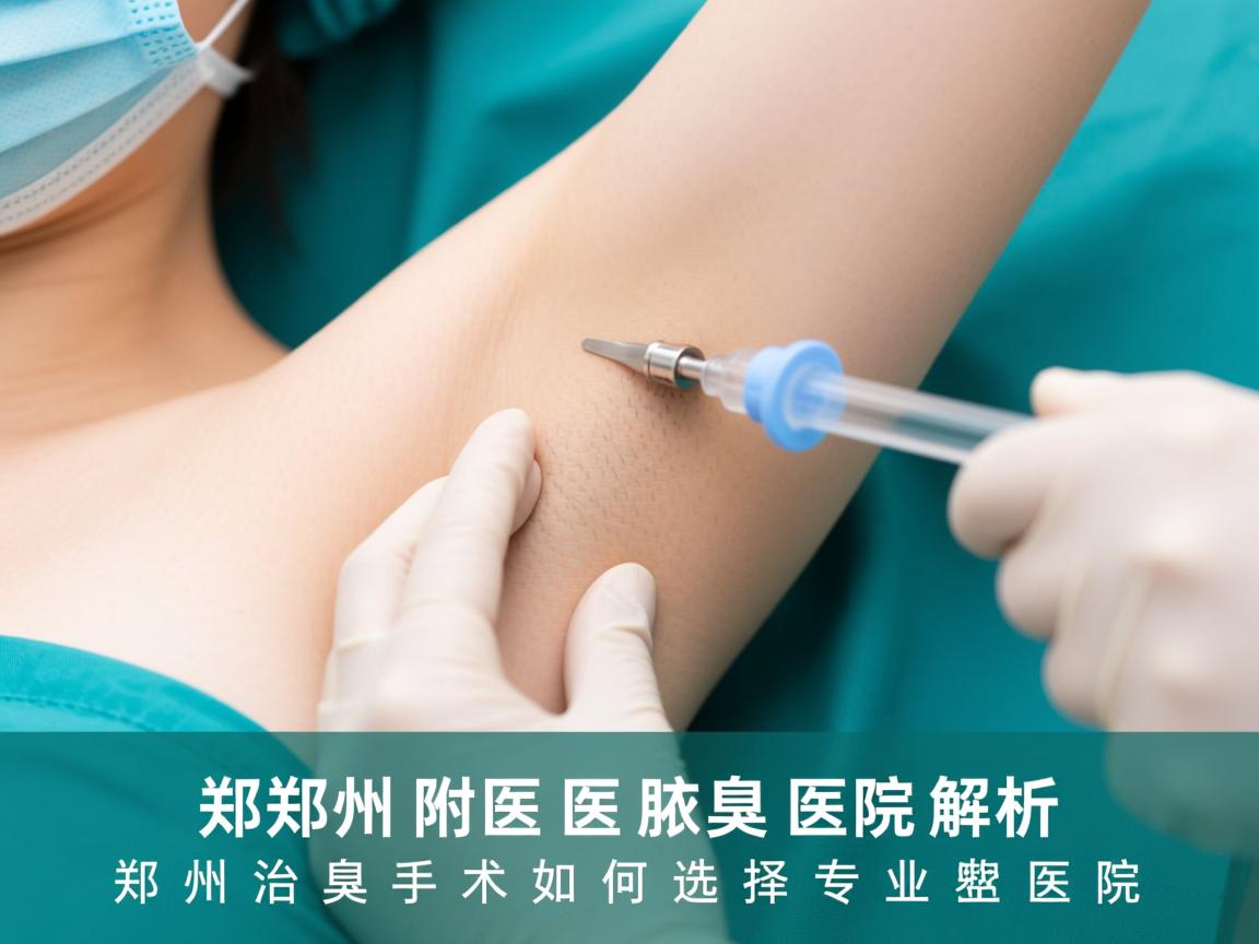 郑州附医腋臭医院解析，郑州治腋臭手术如何选择专业医院
