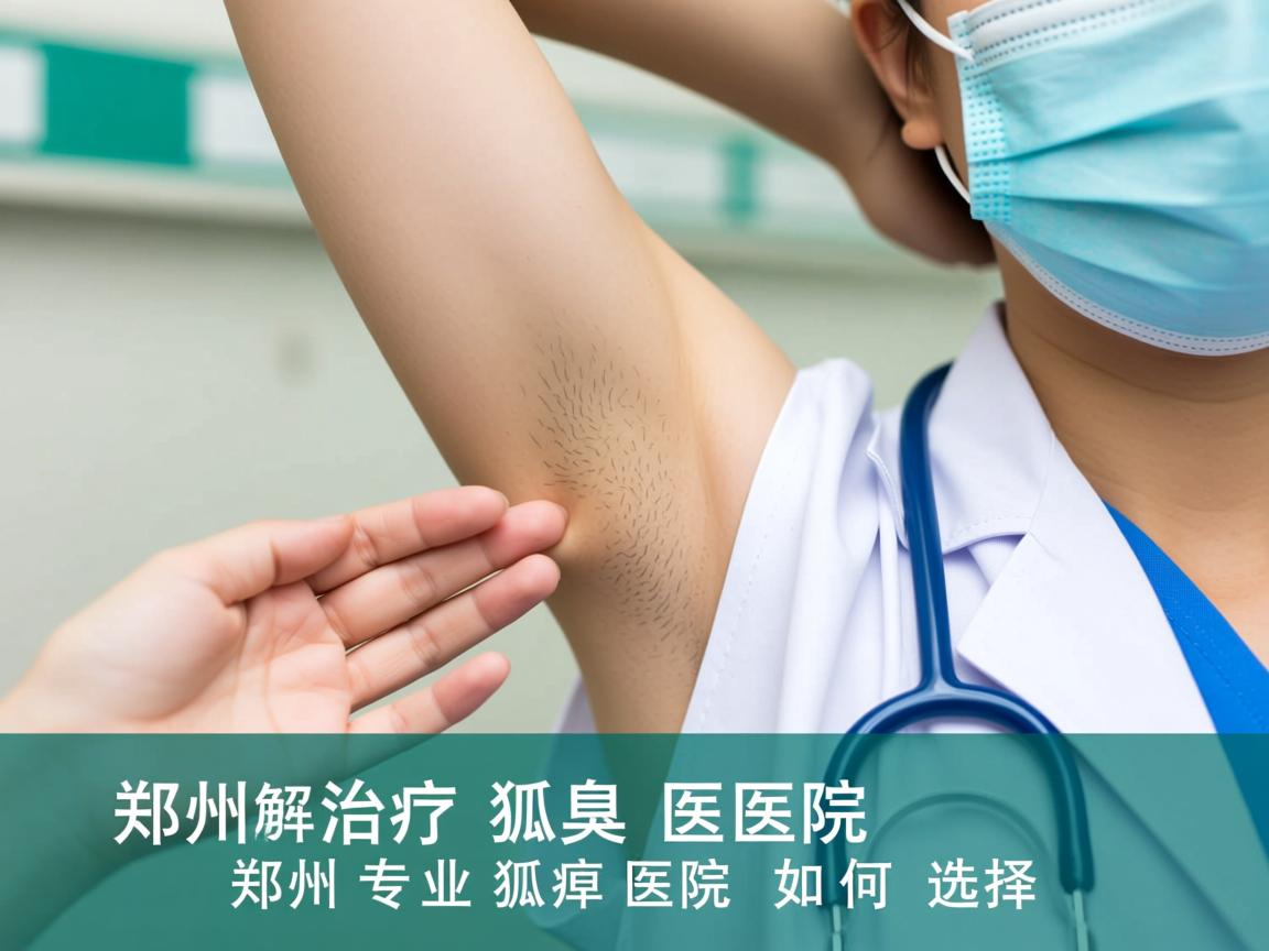 郑州治疗狐臭医院解析，郑州专业狐臭医院如何选择