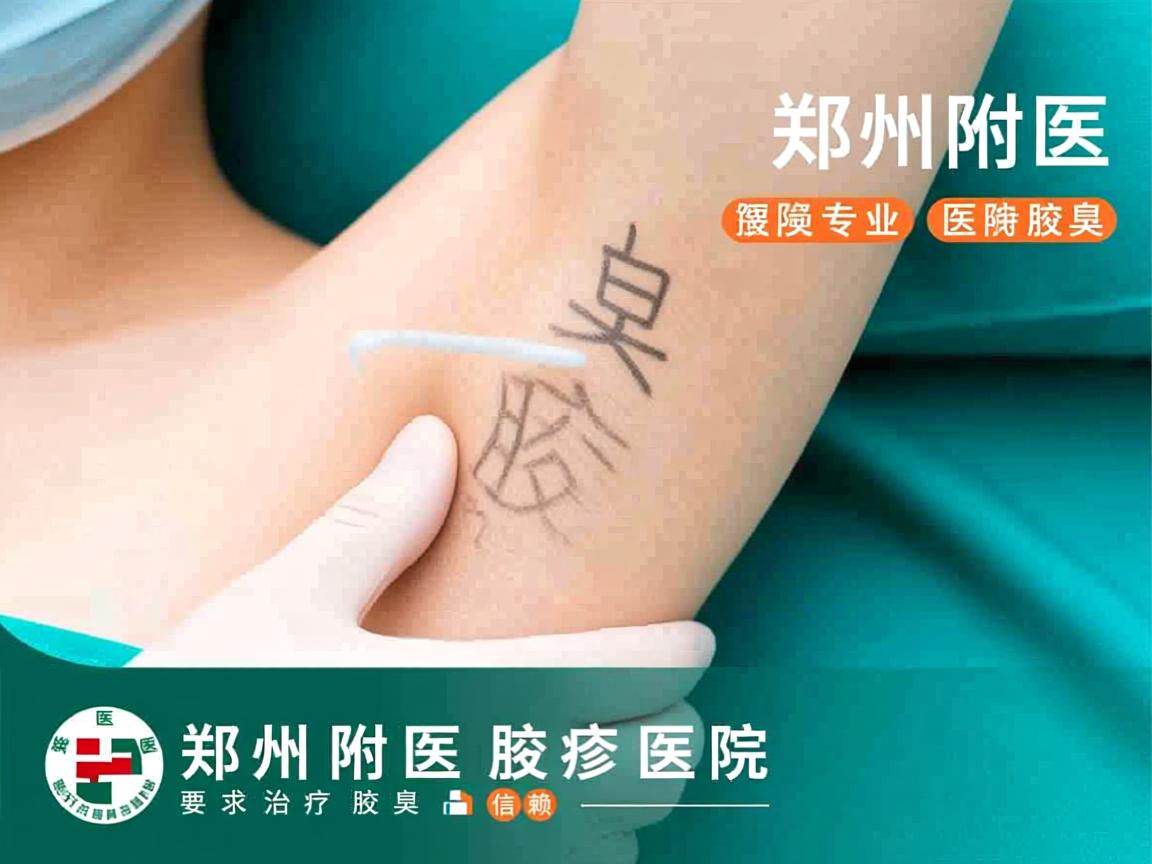 郑州附医腋臭医院解析，专业治疗腋臭，信赖郑州附医腋臭医院