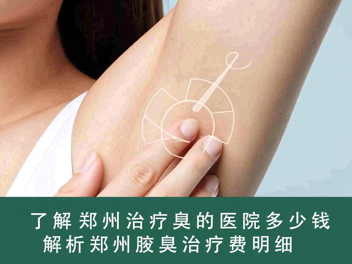 了解郑州治疗腋臭的医院多少钱，解析郑州腋臭治疗费用明细