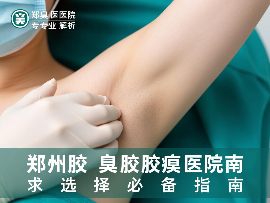 郑州腋臭医院解析，专业选择郑州腋臭医院的必备指南