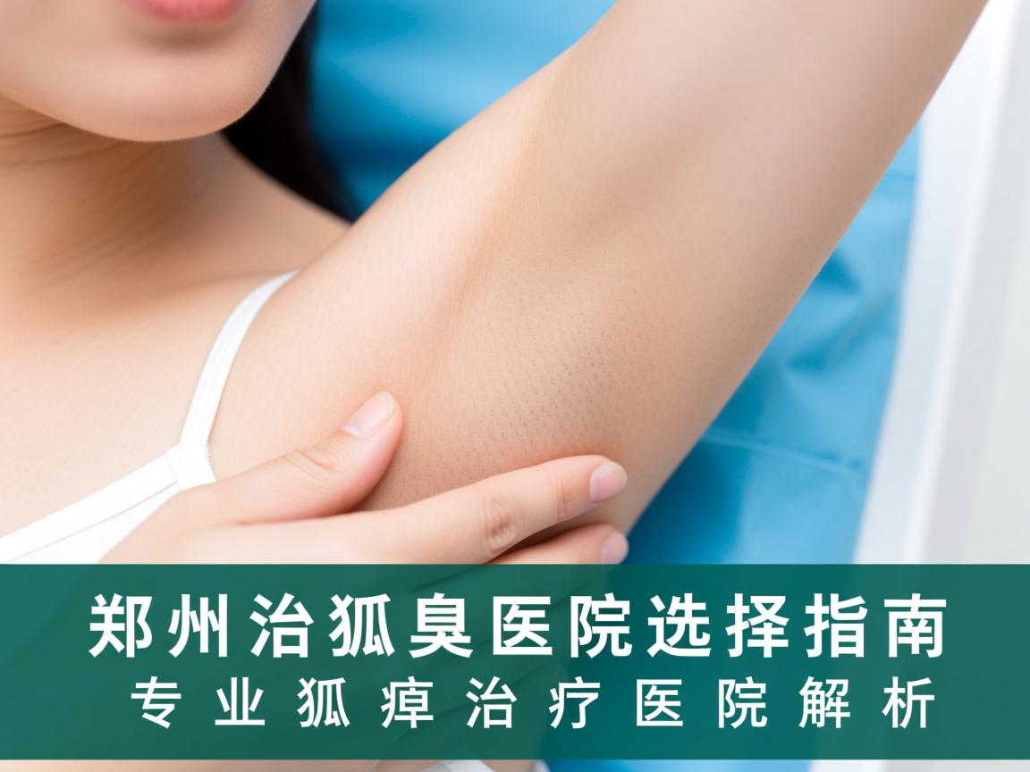 郑州治狐臭医院选择指南，专业狐臭治疗医院解析