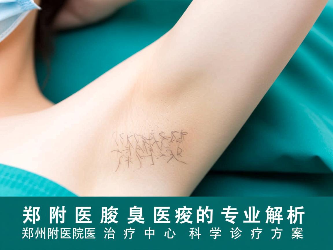郑州附医腋臭医院专业解析，郑州附医腋臭治疗中心的科学诊疗方案