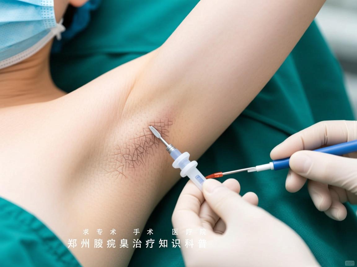 郑州腋臭手术医院解析，专业选择与腋臭治疗知识科普