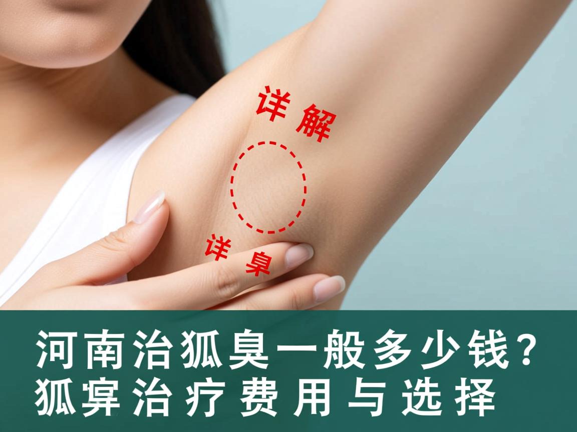 河南治狐臭一般多少钱?详解狐臭治疗费用与选择 河南治狐臭一般多少钱?详解狐臭治疗费用与选择