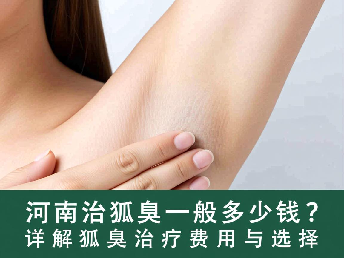 河南治狐臭一般多少钱?详解狐臭治疗费用与选择 河南治狐臭一般多少钱?详解狐臭治疗费用与选择