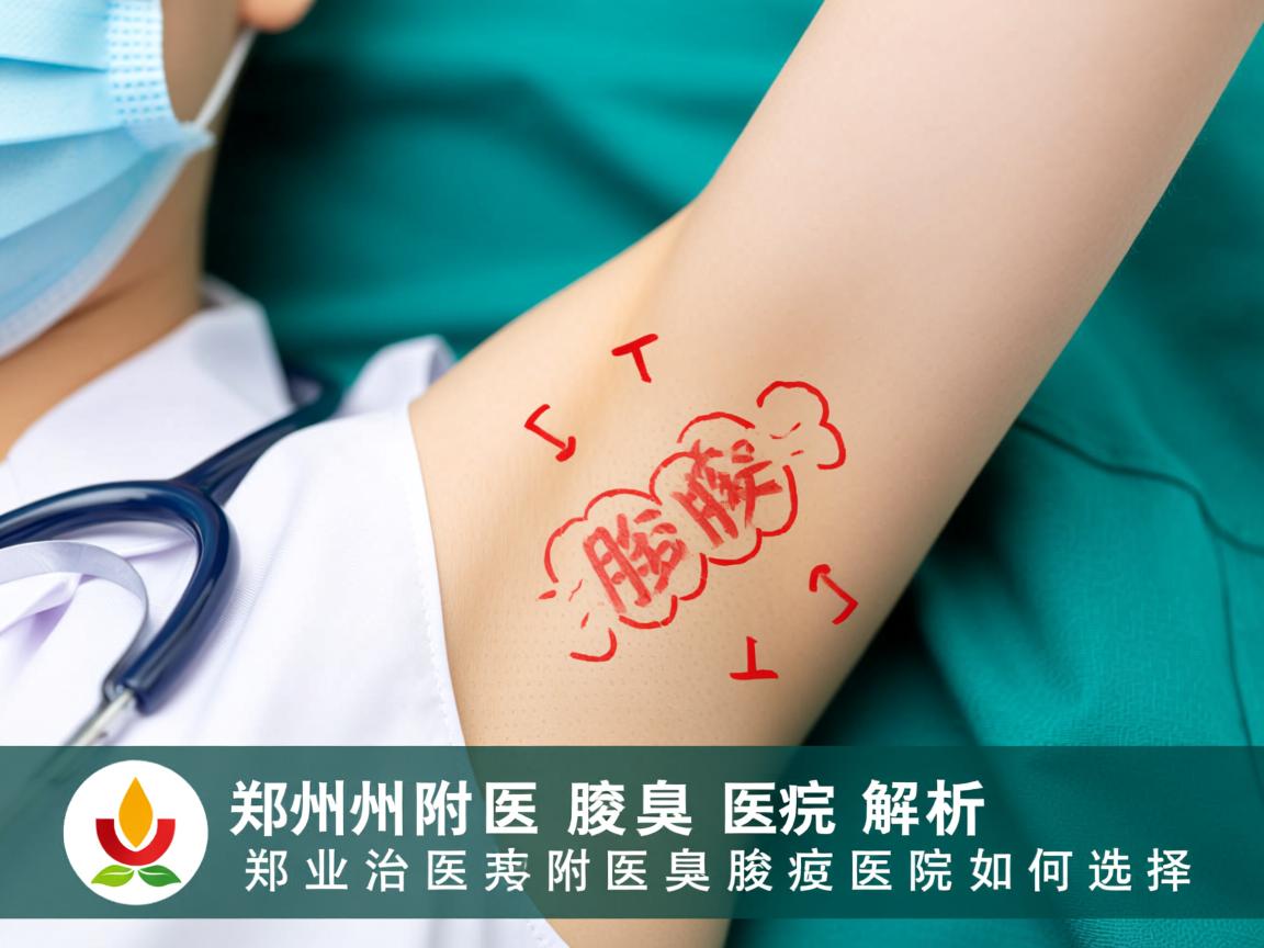 郑州附医腋臭医院解析，专业治疗腋臭，郑州附医腋臭医院如何选择