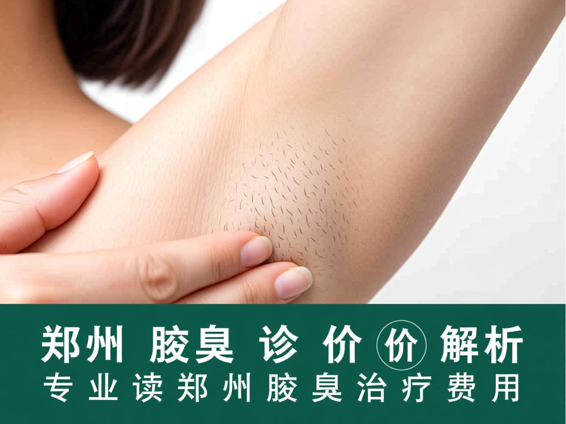 郑州腋臭诊疗价格解析，专业解读郑州腋臭治疗费用