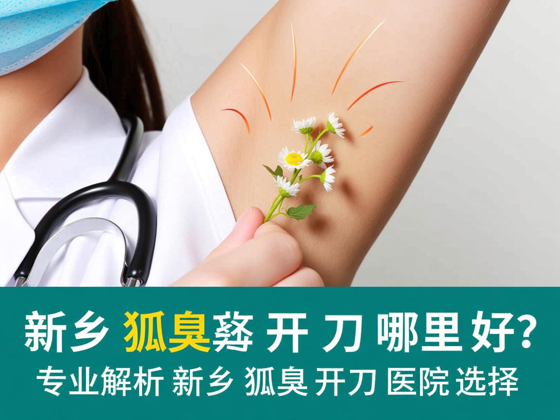 新乡狐臭开刀哪里好？专业解析新乡狐臭开刀医院选择