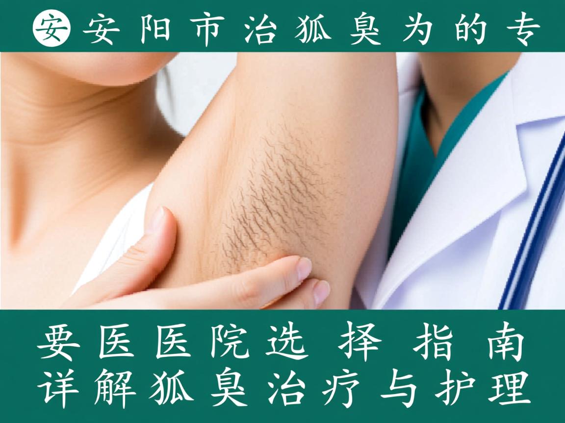 安阳市治狐臭的专医院选择指南，详解狐臭治疗与护理