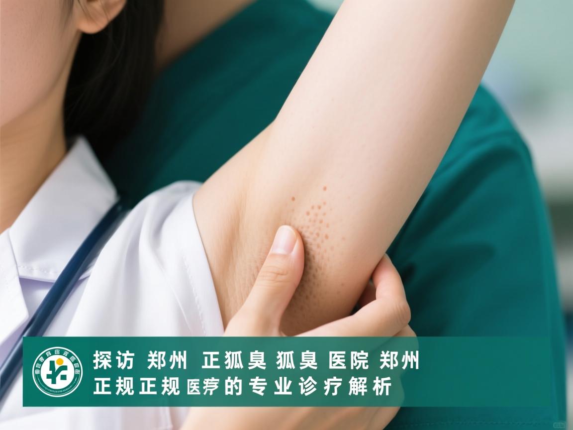 探访郑州正规狐臭医院，郑州正规狐臭医院的专业诊疗解析