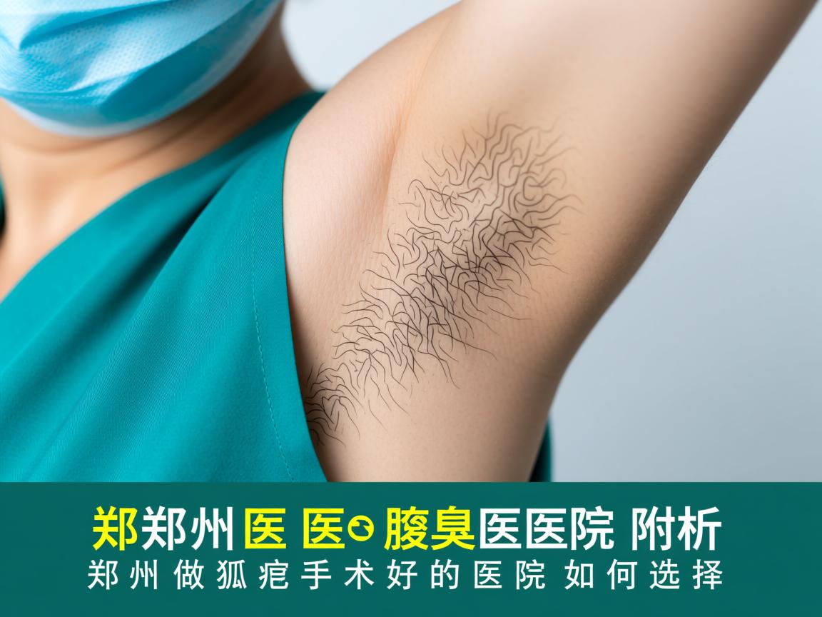 郑州附医腋臭医院解析，郑州做狐臭手术好的医院如何选择