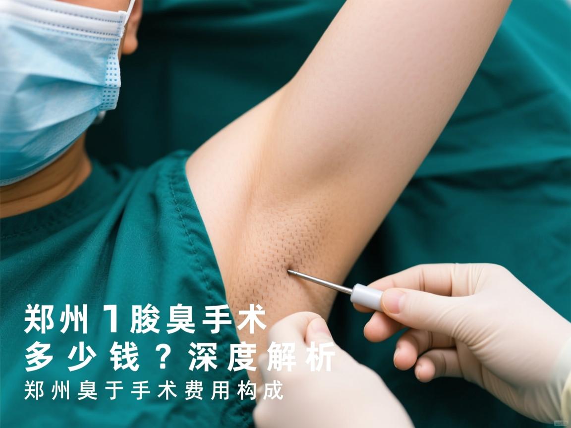 郑州腋臭手术多少钱?深度解析郑州腋臭手术费用构成 郑州腋臭手术多少钱?深度解析郑州腋臭手术费用构成
