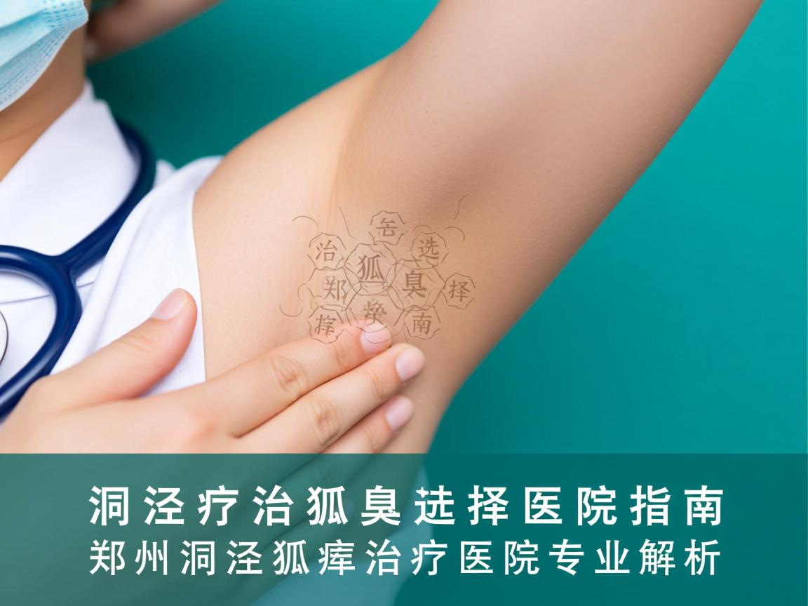 洞泾治疗狐臭选择医院指南，郑州洞泾狐臭治疗医院专业解析
