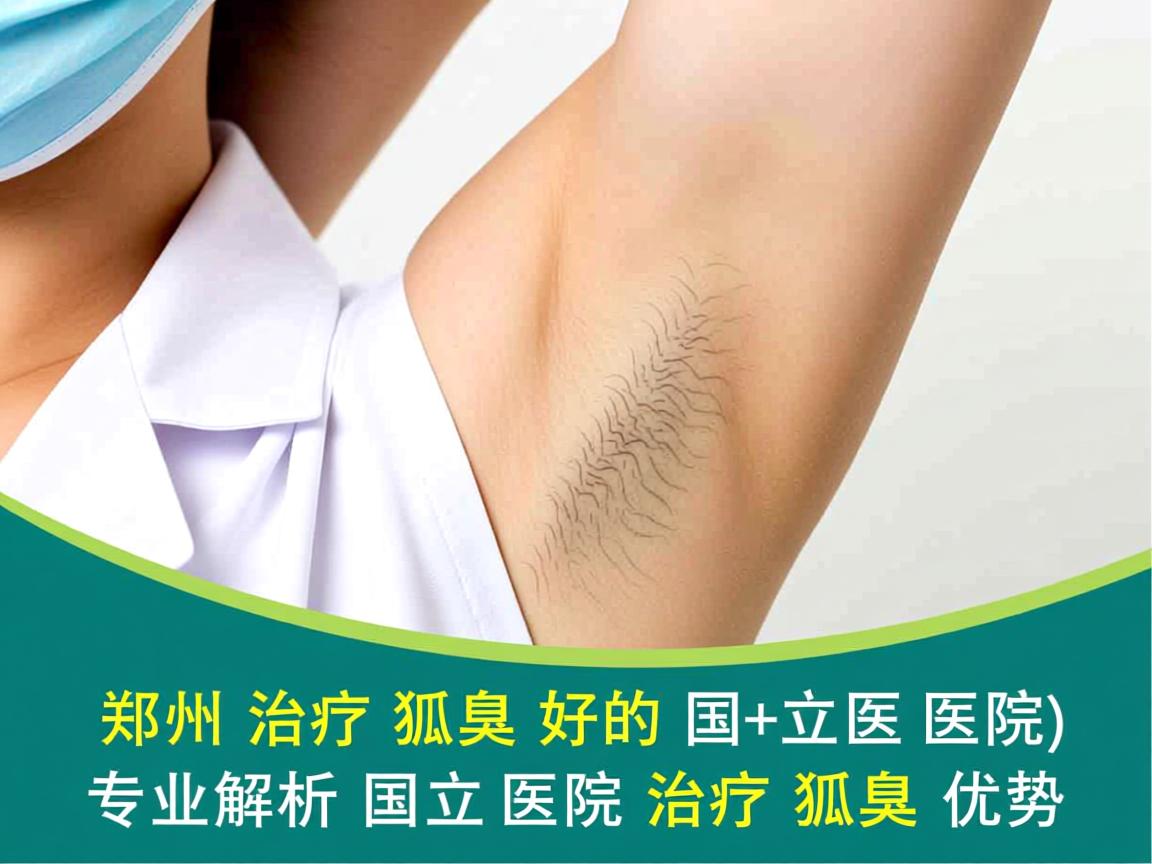 郑州治疗狐臭好的国立医院，专业解析国立医院治疗狐臭的优势