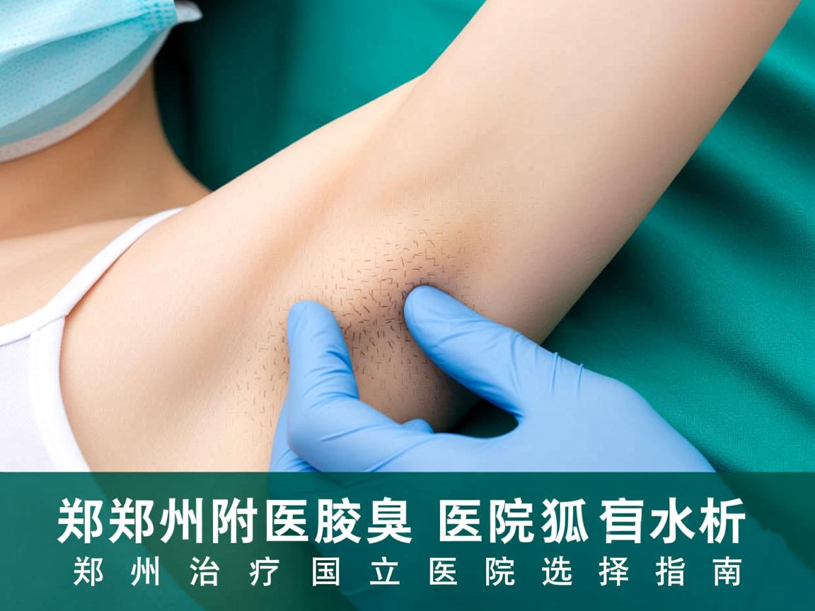 郑州附医腋臭医院解析，郑州治疗狐臭的国立医院选择指南
