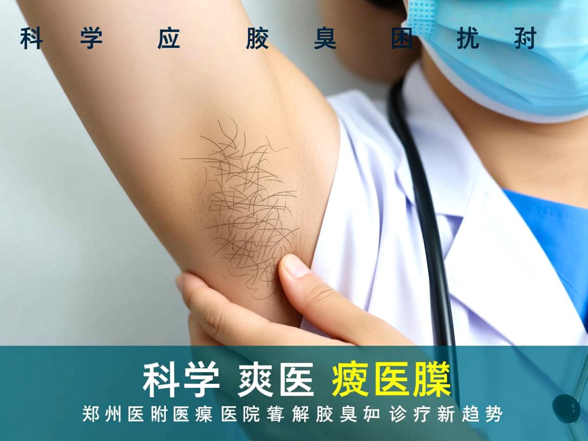 科学应对腋臭困扰，郑州附医腋臭医院解析腋臭诊疗新趋势
