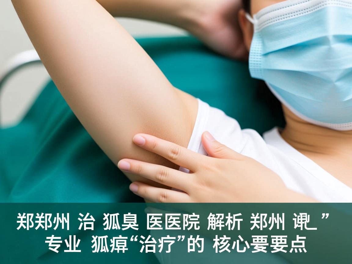 郑州治狐臭医院解析，郑州专业狐臭治疗的核心要点