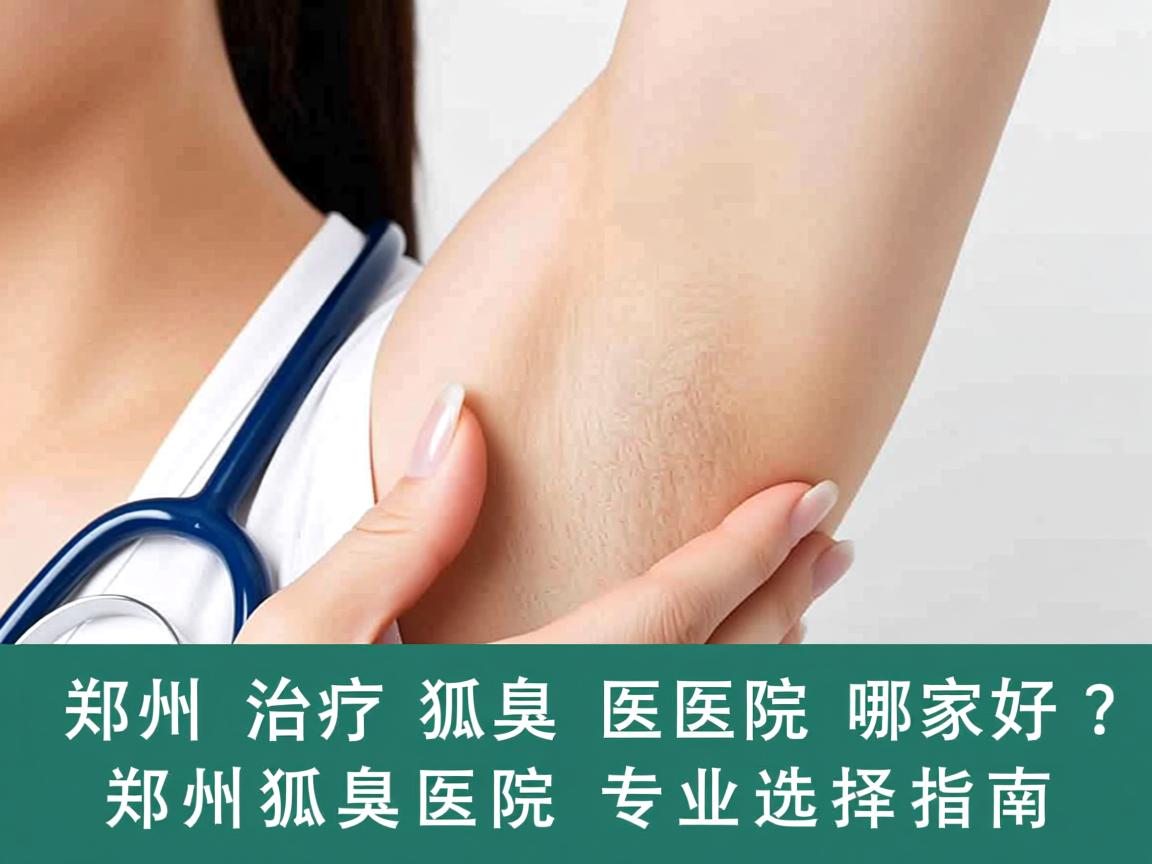 郑州治疗狐臭医院哪家好？郑州狐臭医院专业选择指南