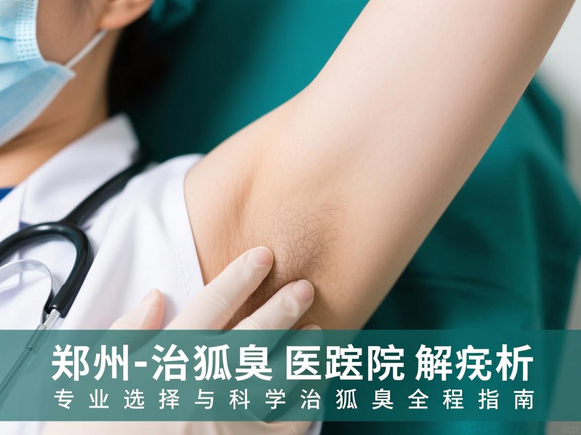 郑州治狐臭医院解析，专业选择与科学治狐臭的全程指南