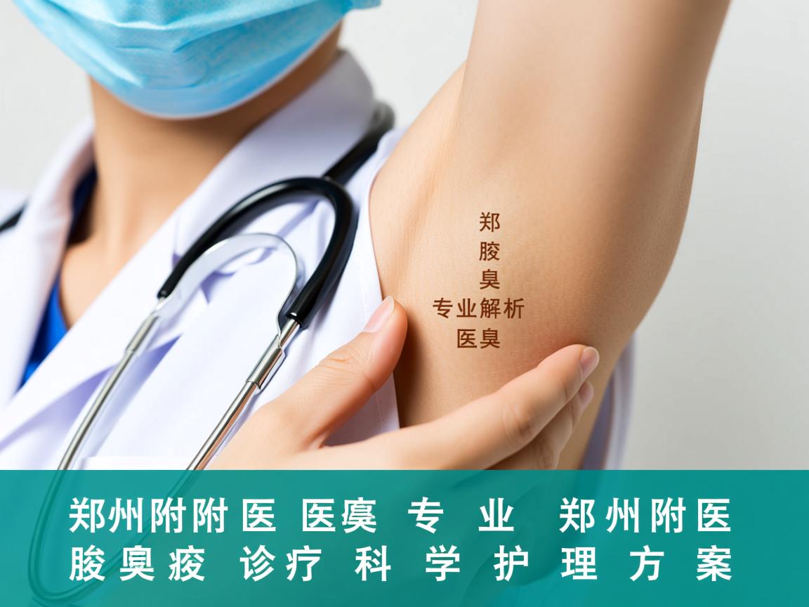 郑州附医腋臭医院专业解析，郑州附医腋臭诊疗的科学护理方案