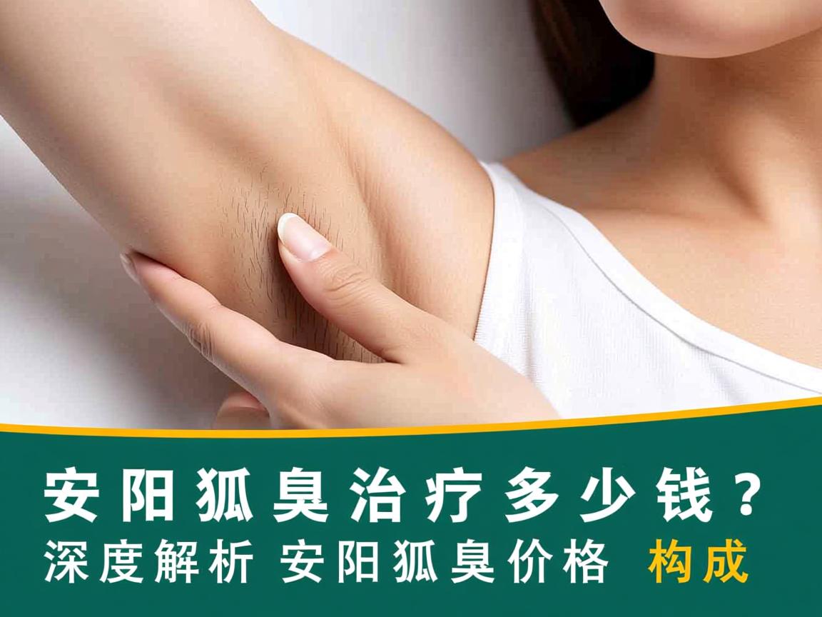 安阳狐臭治疗多少钱？深度解析安阳狐臭价格构成