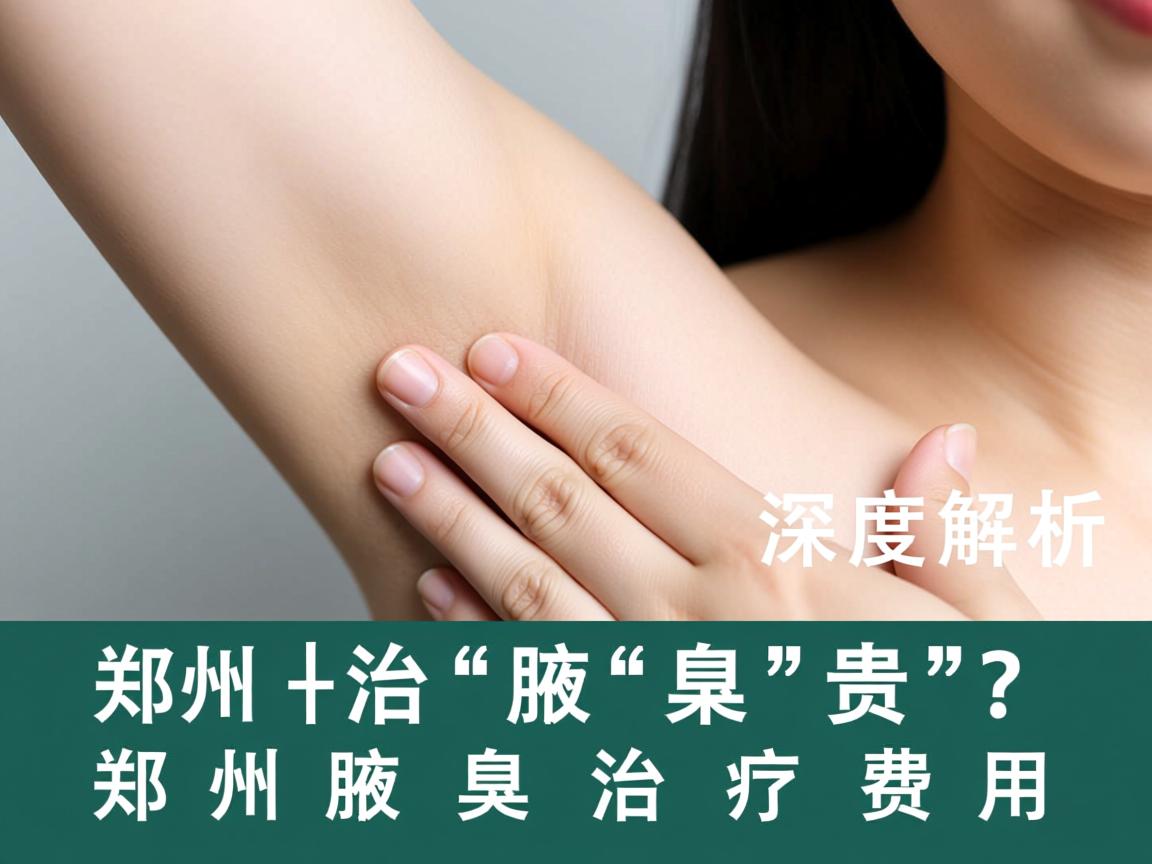 郑州治疗腋臭贵吗？深度解析郑州腋臭治疗费用