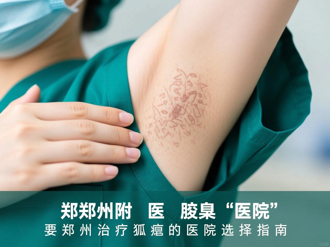 郑州附医腋臭医院解析,郑州治疗狐臭的医院选择指南 郑州附医腋臭医院解析,郑州治疗狐臭的医院选择指南
